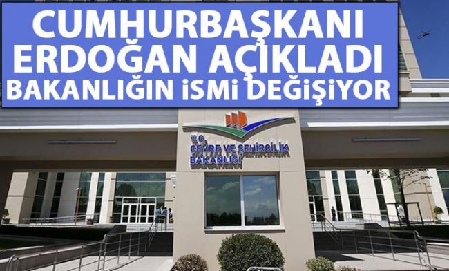 Çevre, Şehircilik ve İklim Değişikliği Bakanlığı Çevre, Şehircilik ve İklim Değişikliği Bakanlığı